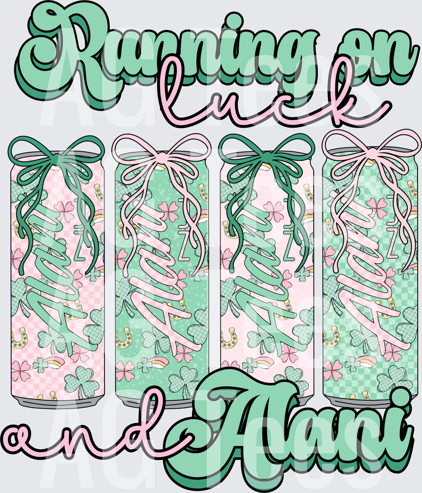 Running on luck and Alani