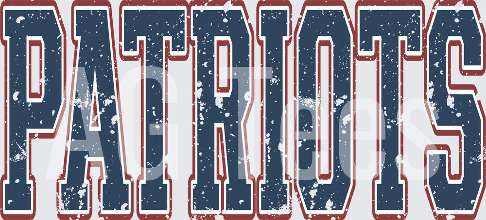 Vintage distressed patriots