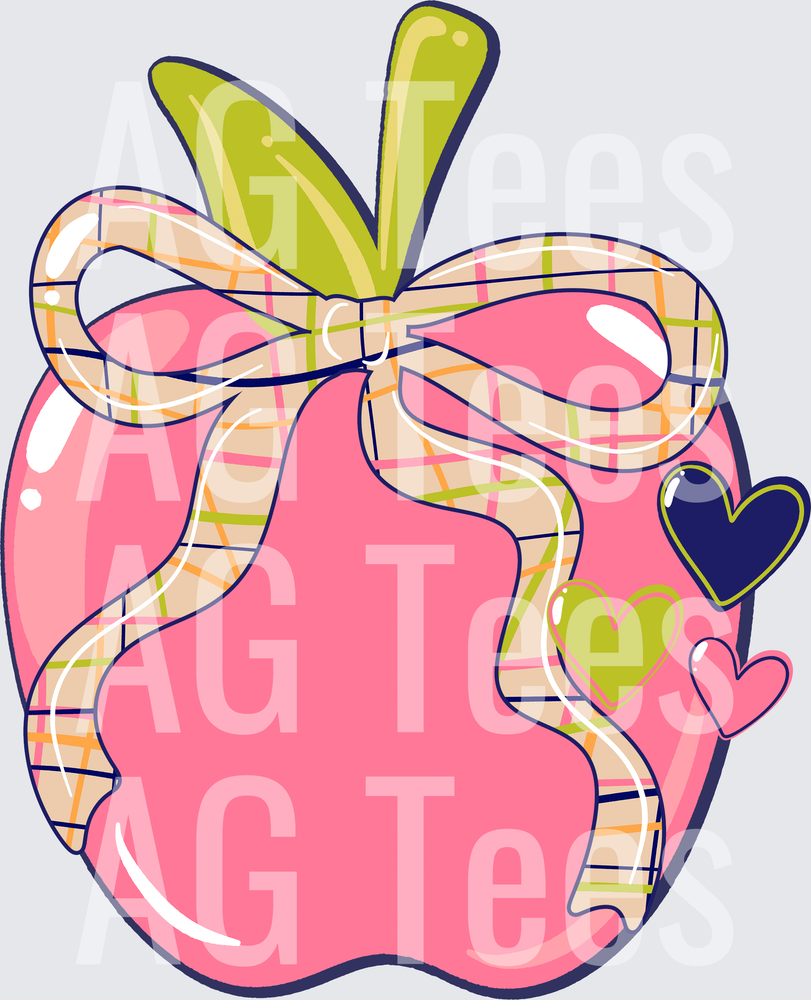 TEACHER APPLE STACK POCKET