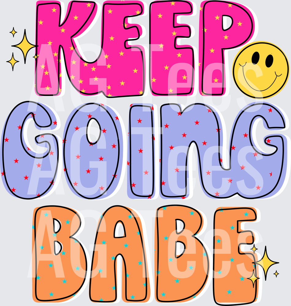 Keep going babe