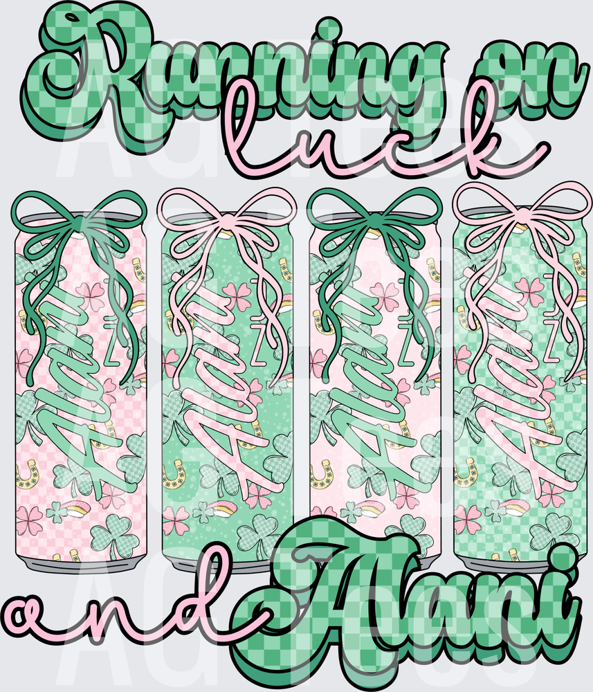 Running on luck in Alani checkered