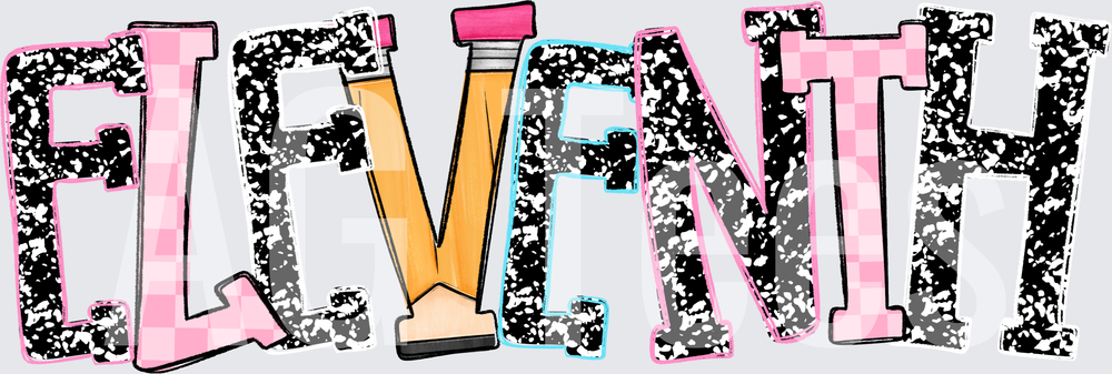 BACK TO SCHOOL PENNANT ELEVENTH