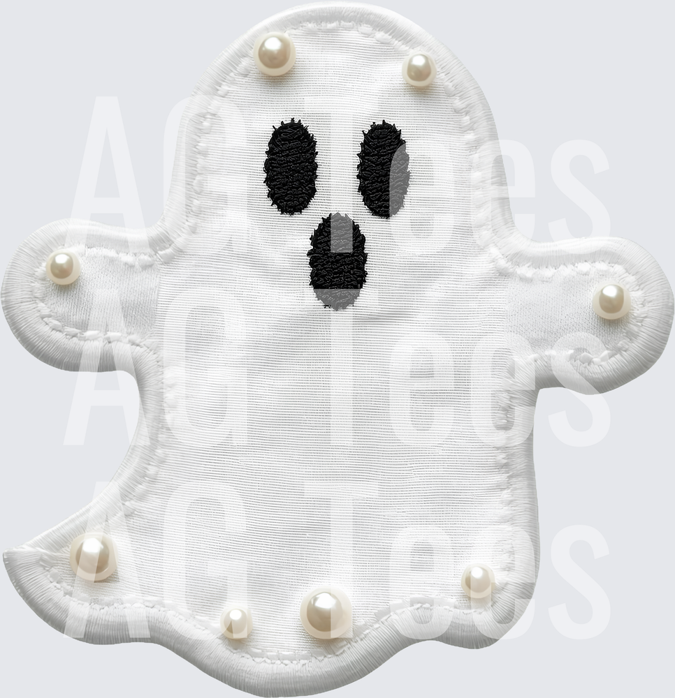 GHOST FAUX EMBROIDERY PEARL