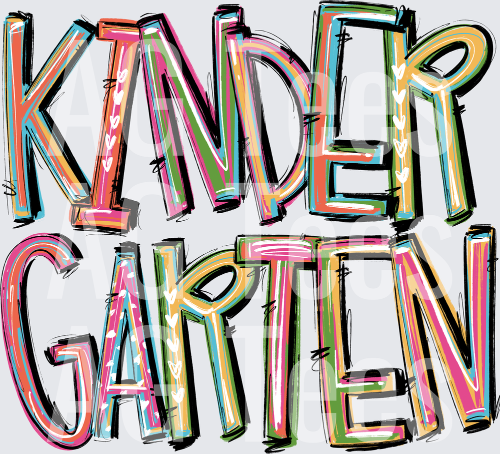 PIXIE SCHOOL WORDS KINDERGARTEN
