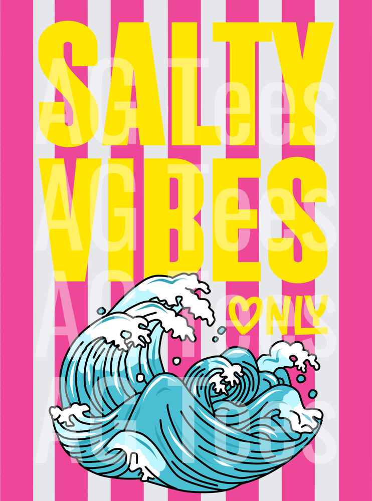 Salty vibes pink