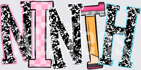 BACK TO SCHOOL PENNANT NINTH