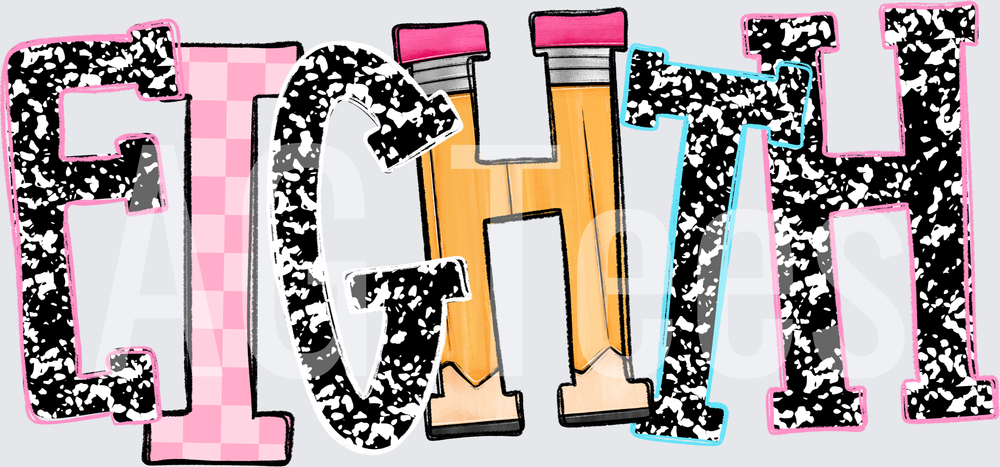 BACK TO SCHOOL PENNANT EIGHTH