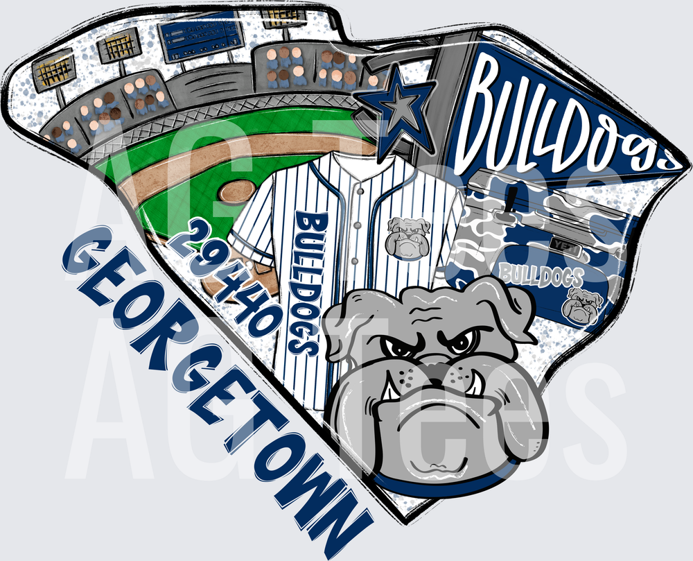 Georgetown_Bulldogs_Dude_Baseball