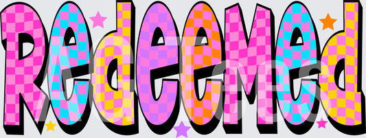 REDEEMED CHECKERED