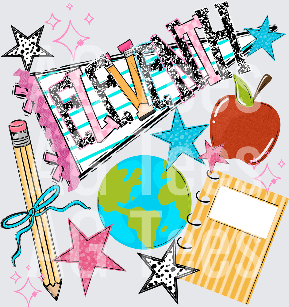 BACK TO SCHOOL NAME PENNANT ELEVENTH