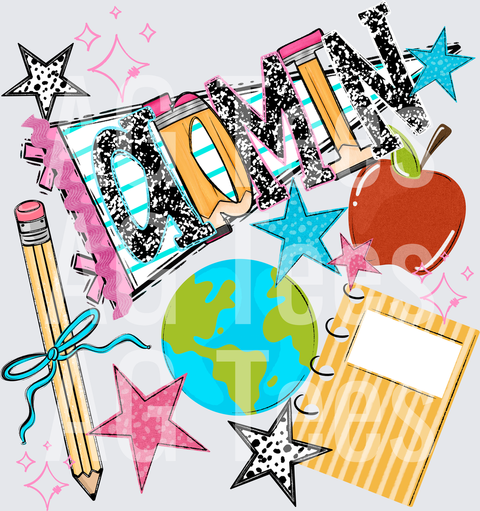 BACK TO SCHOOL NAME PENNANT ADMIN