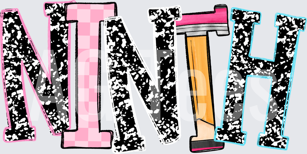 BACK TO SCHOOL PENNANT NINTH