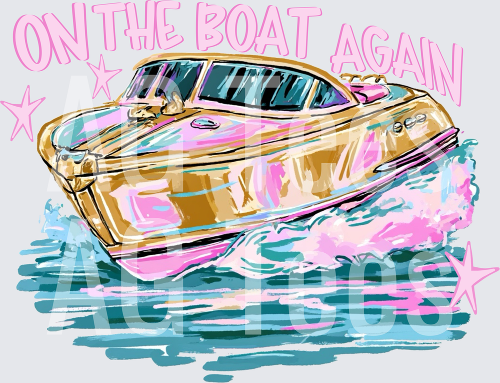 On the boat again
