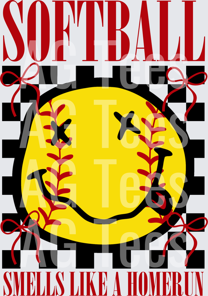 Nirvana softball with bow