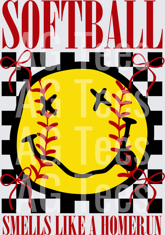 Nirvana softball with bow