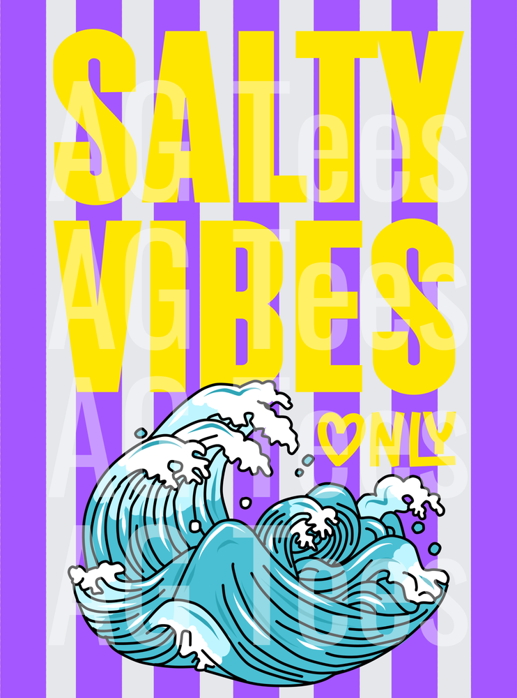 Salty vibes purple