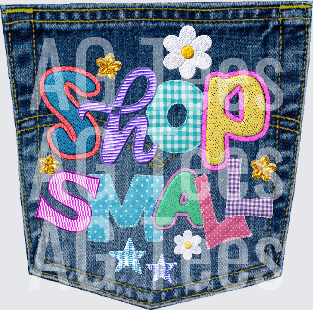 SHOP SMALL DENIM POCKET