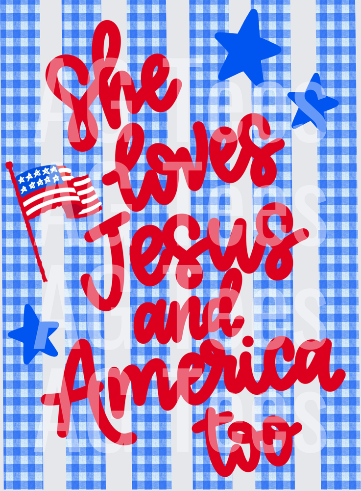 Lovesjesusandamericatoo