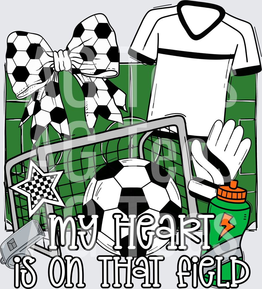 My heart is on that field soccer