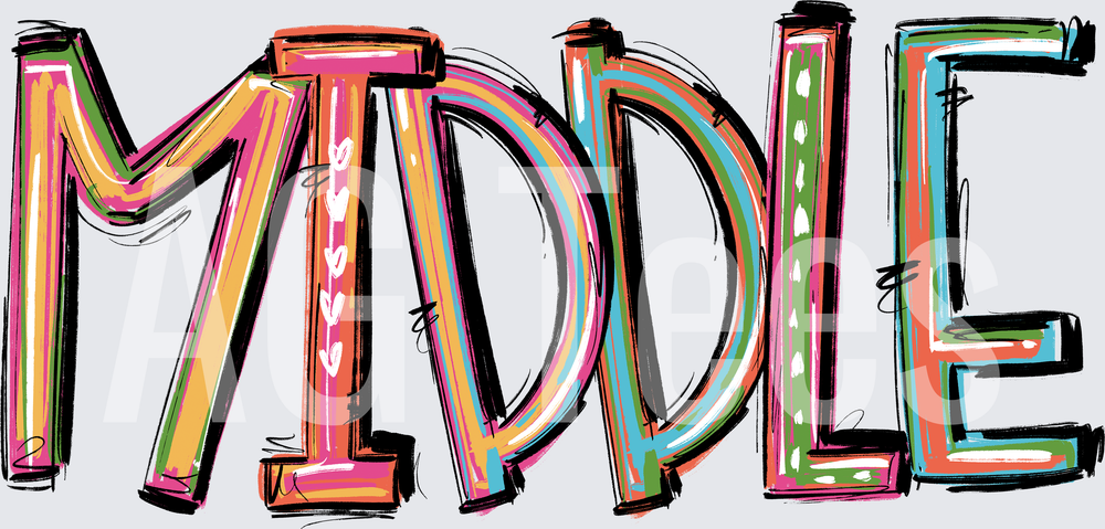 PIXIE SCHOOL WORDS MIDDLE