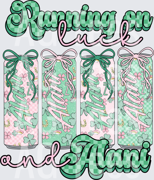 Running on luck in Alani checkered