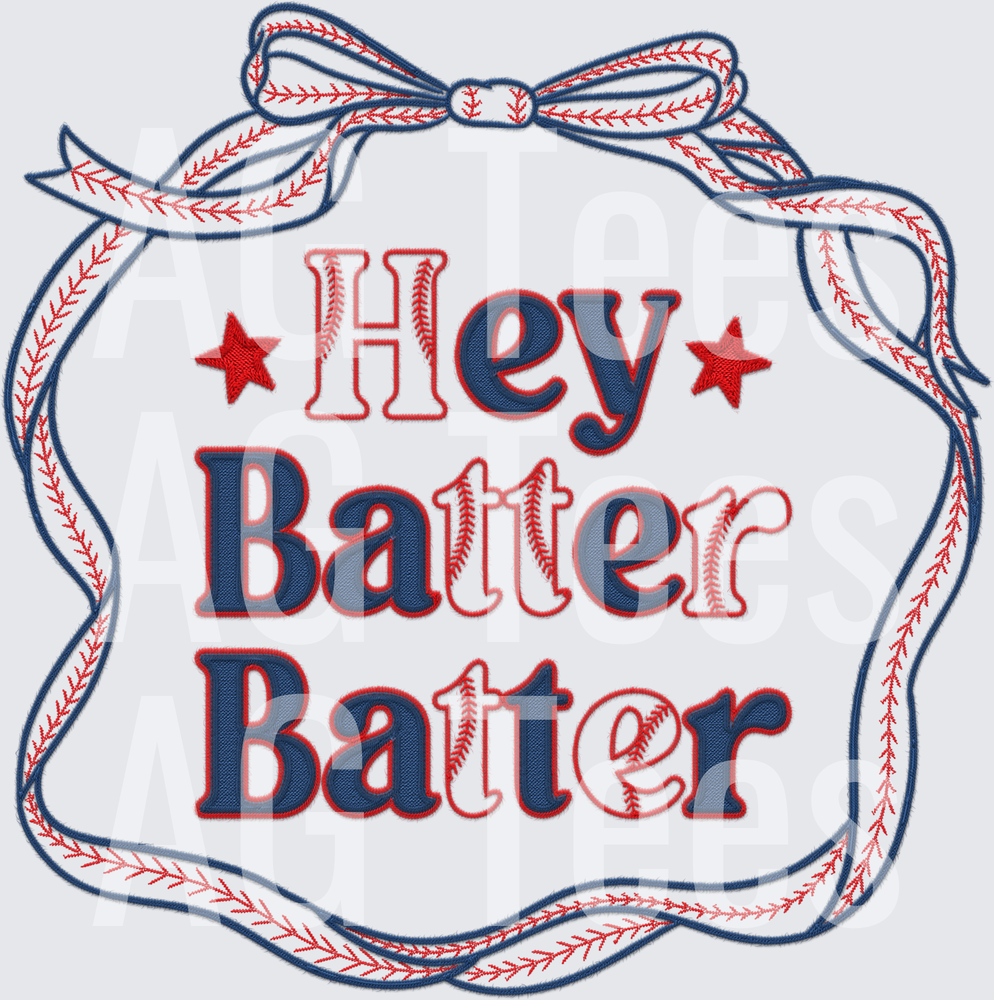 Hey Batter Batter White Shirts