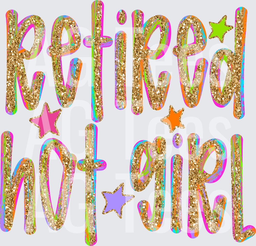 RETIRED HOT GIRL GLITTER