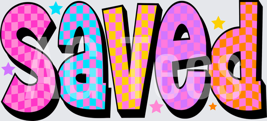 SAVED CHECKERED