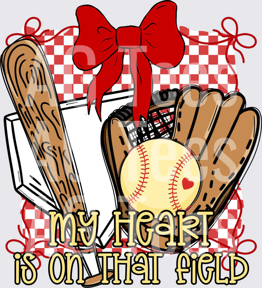 My heart is on that field softball
