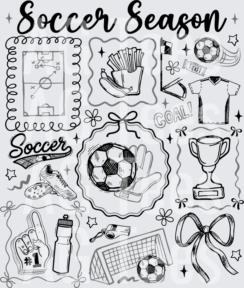 Soccer Season Doodles