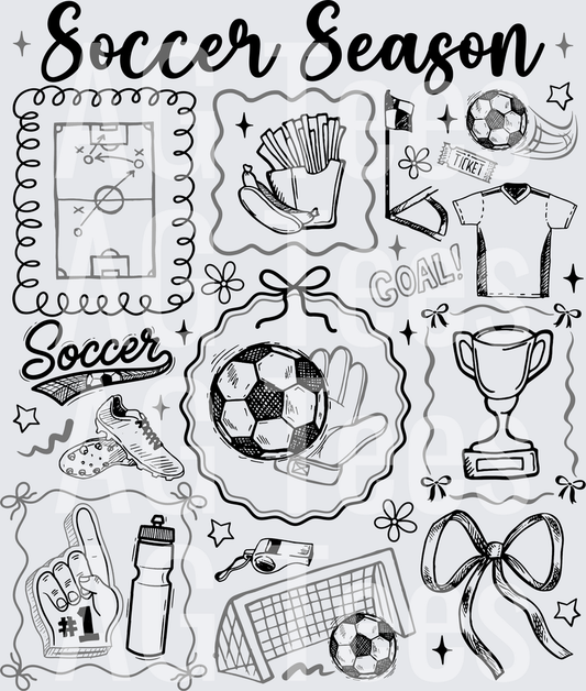 Soccer Season Doodles