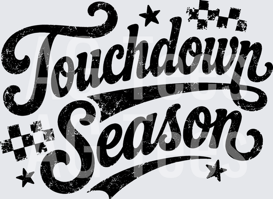 TOUCHDOWN SEASON DISTRESSED