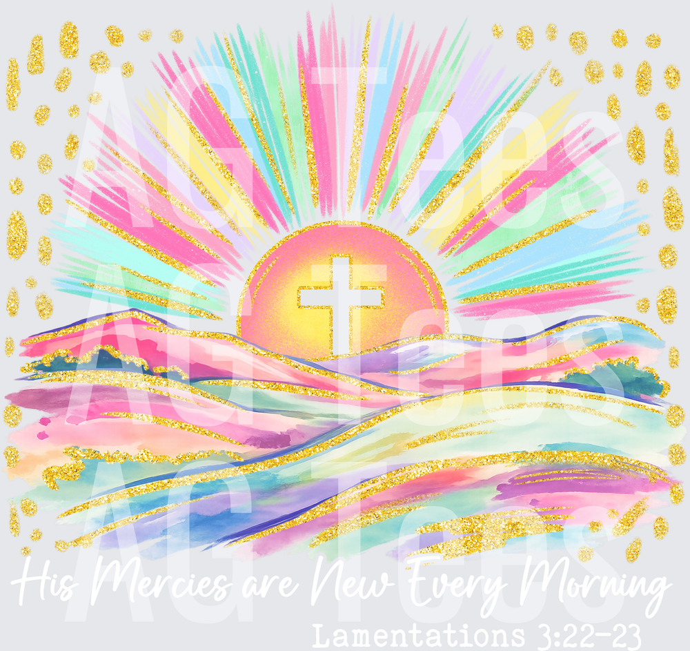 His Mercies are New Every Morning Dark Shirt