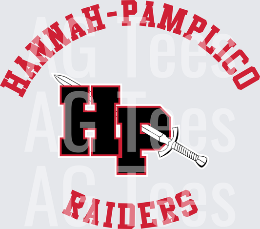 Hannah Pamplico Raiders Circle Red