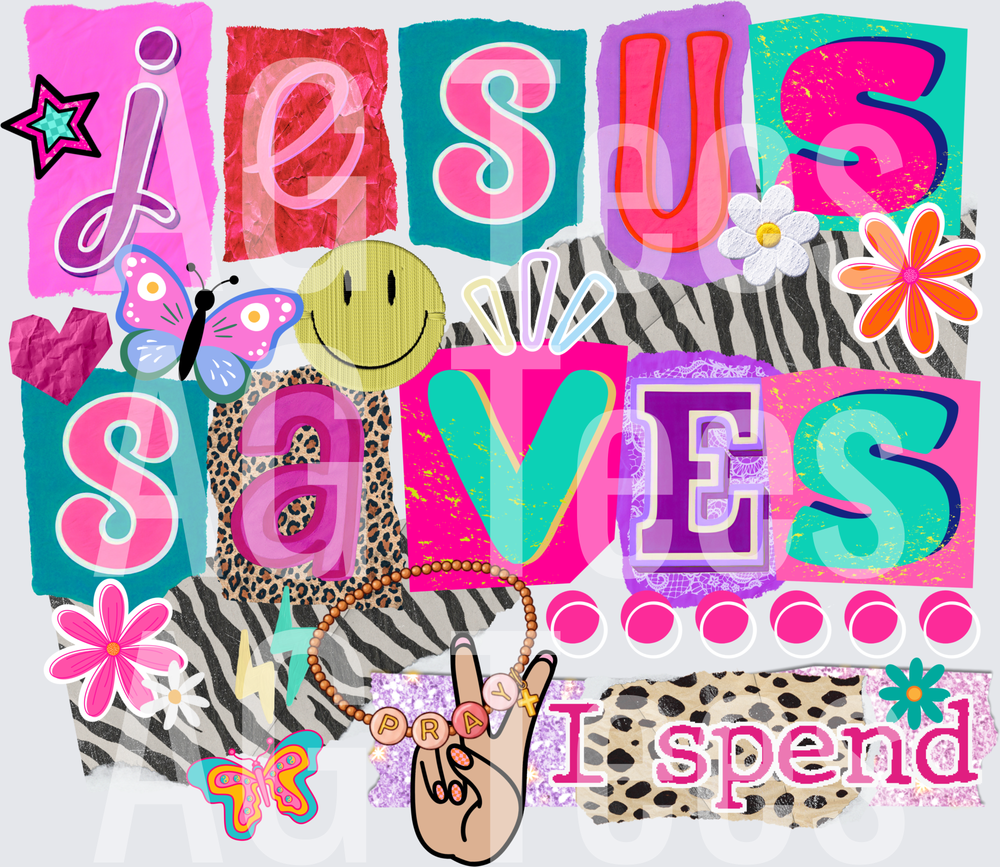 Jesus saves I spend