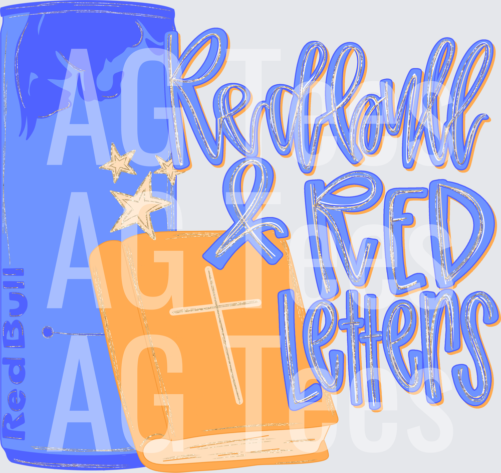 Redbull & Red letters 2