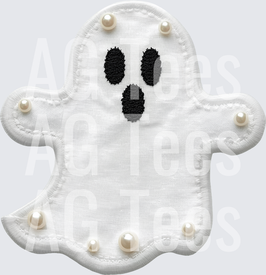 GHOST FAUX EMBROIDERY PEARL