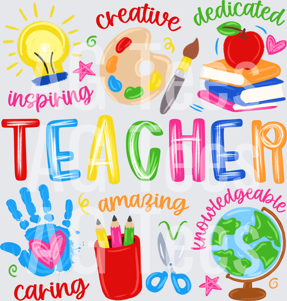 Teacher Doodle Words