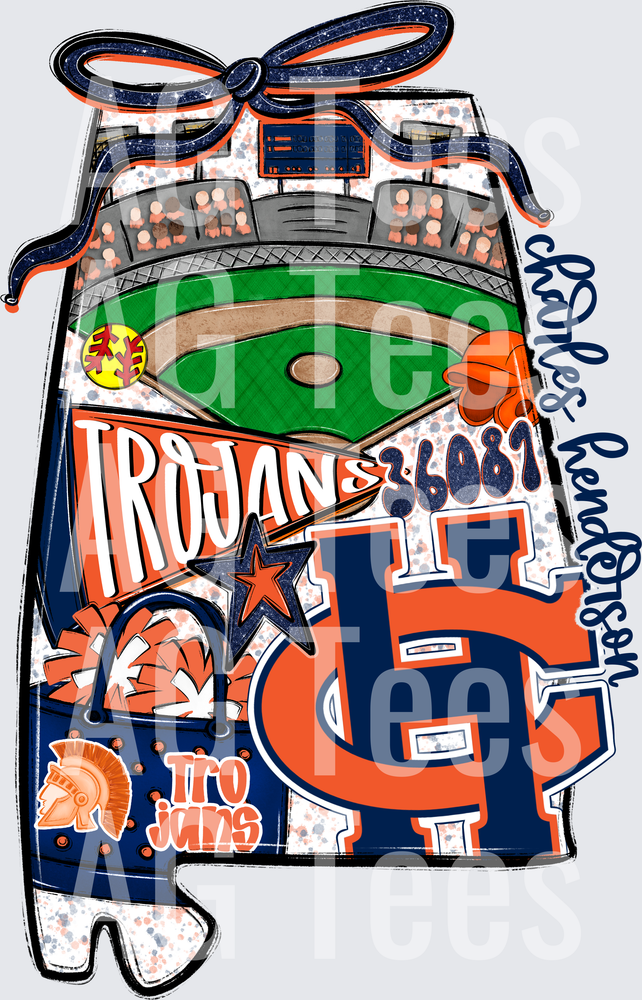 Charles_Henderson_Trojans_softball