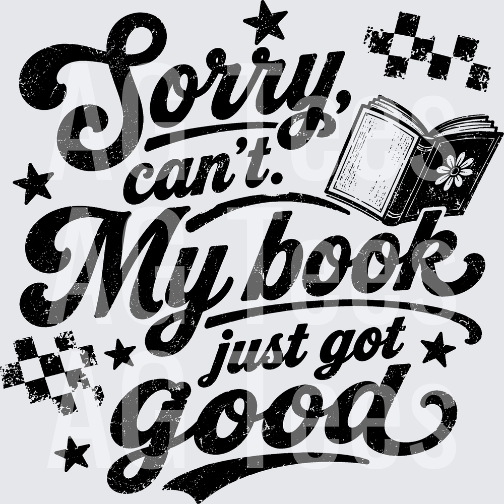 SORRY CANT MY BOOK JUST GOT GOOD